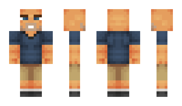Minecraft скин по нику Dezffattore