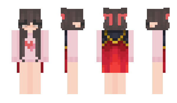 Minecraft skin Amberlynne