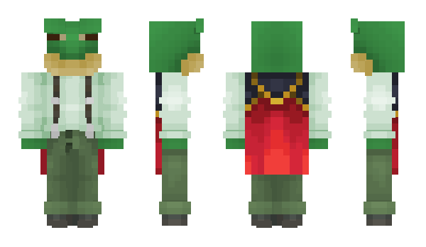 Minecraft skin FroggSpawn