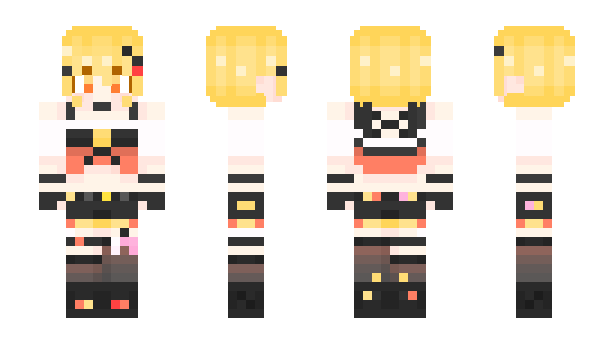 Minecraft skin Hina_Lilac