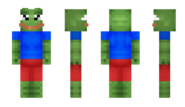 Minecraft skin peepoHappy