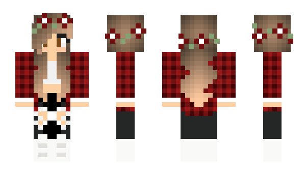 Minecraft skin coralminx