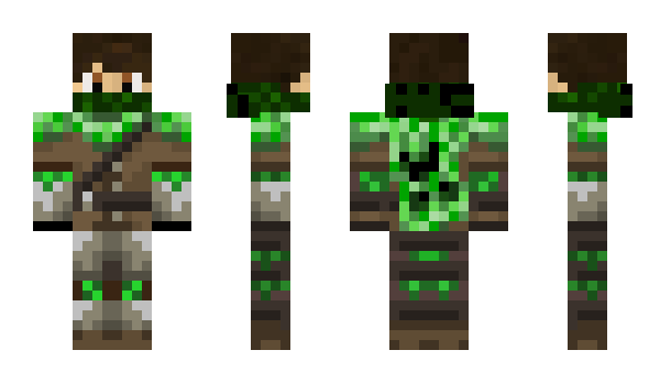 Minecraft skin NightCreeper