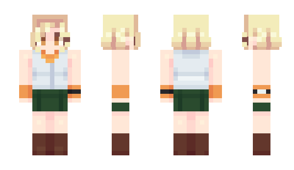 Minecraft skin buhppy