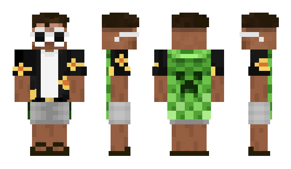 Minecraft skin ImJcc