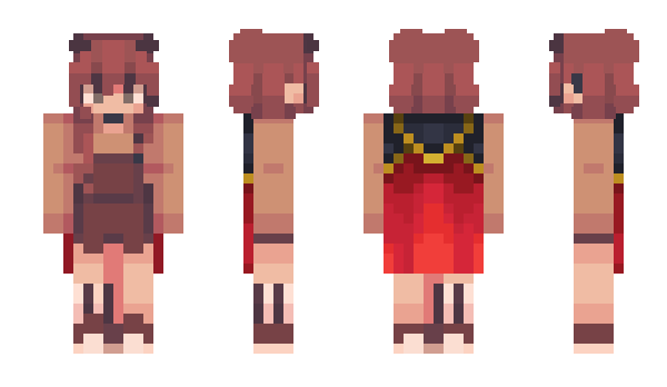Minecraft skin kaxqu