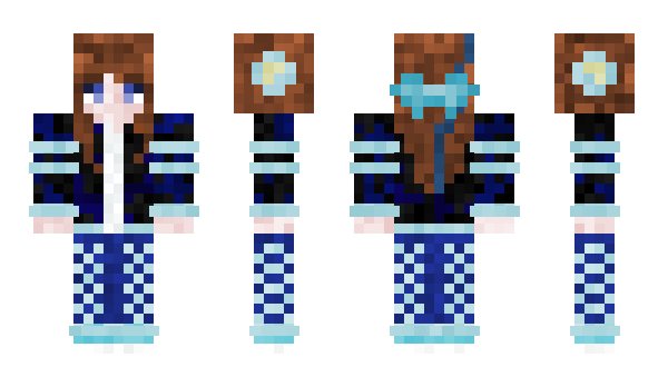 Minecraft skin Bluey30142