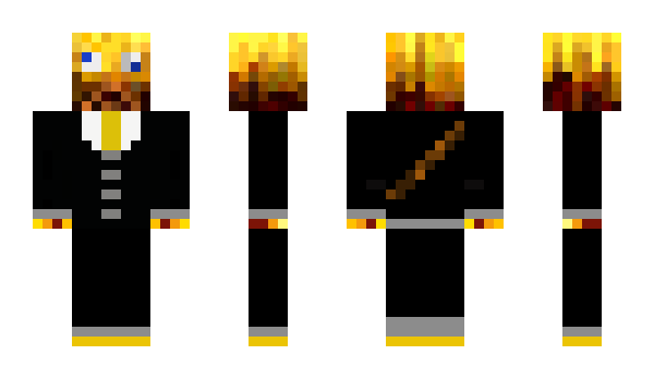 Minecraft skin FishySanta