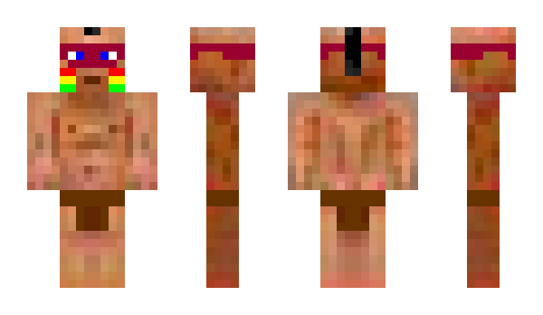 Minecraft skin MrRaider