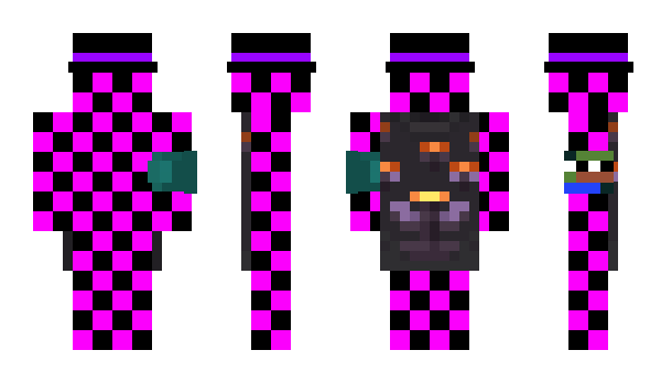 Minecraft skin Q_W_A_Z_E