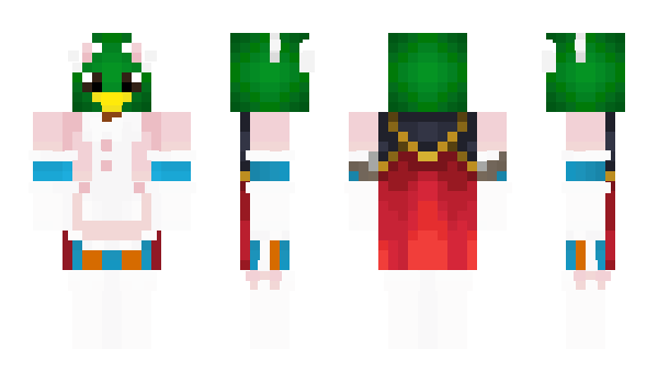 Minecraft скин по нику FemaleDuck