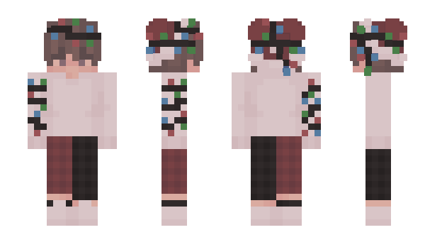 Minecraft skin XDarkCryX