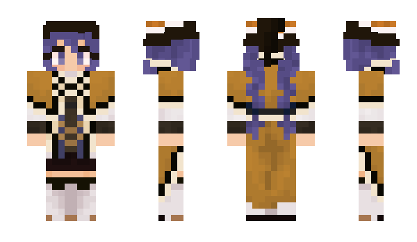 Minecraft скин по нику Viudys