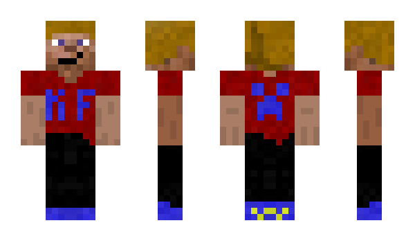 Minecraft skin KallaFragga