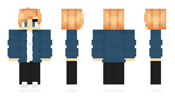 Minecraft skin GrimCreeper2002