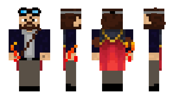 Minecraft skin JustZed