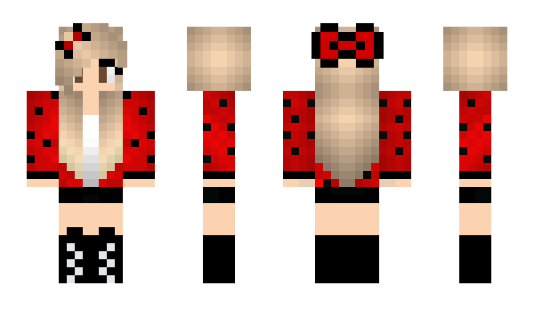 Minecraft skin LadyBug009