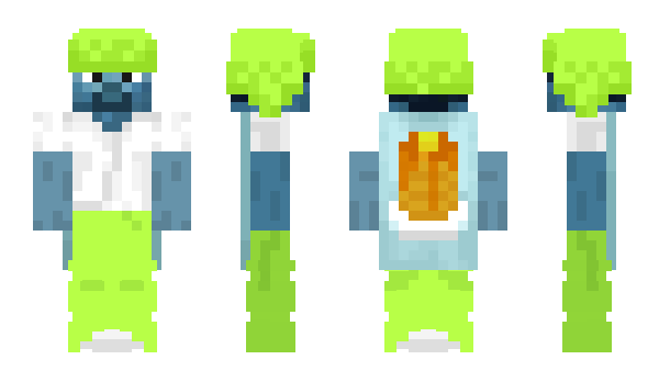Minecraft skin greenmpple