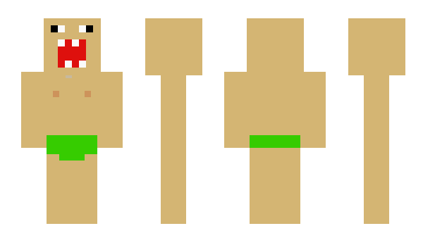 Minecraft skin Baglady74