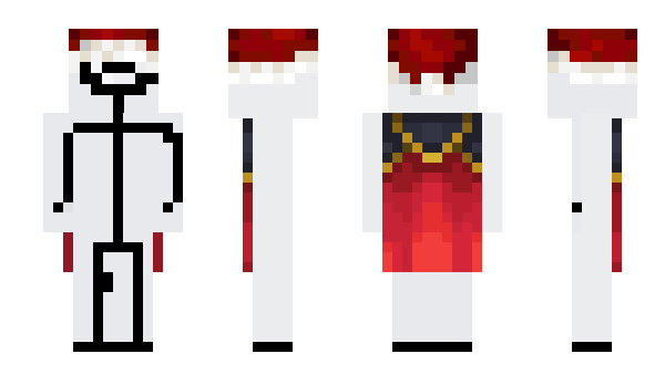 Minecraft skin GRIDED