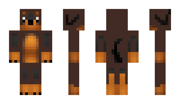 Minecraft skin Mogruk