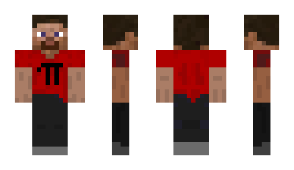 Minecraft skin counterclockwise