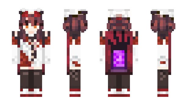 Minecraft skin Akari310