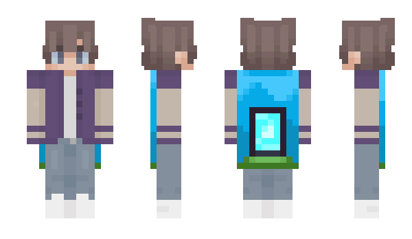 Minecraft скин по нику JoshBlueMC