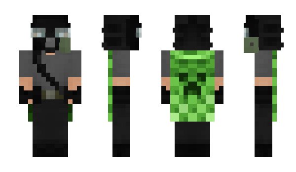 Minecraft skin FoxC8RI