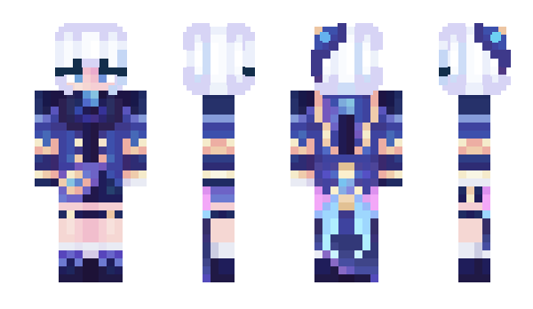 Minecraft скин по нику Fzrina