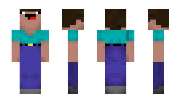 Minecraft skin Bluedeep