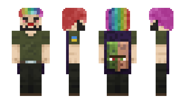 Minecraft skin WhiteShowPower