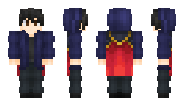 Minecraft skin AuroraX_666