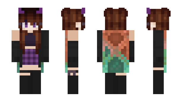 Minecraft скин по нику LizzieLewitt
