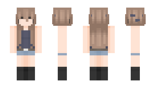 Minecraft skin vitjameow