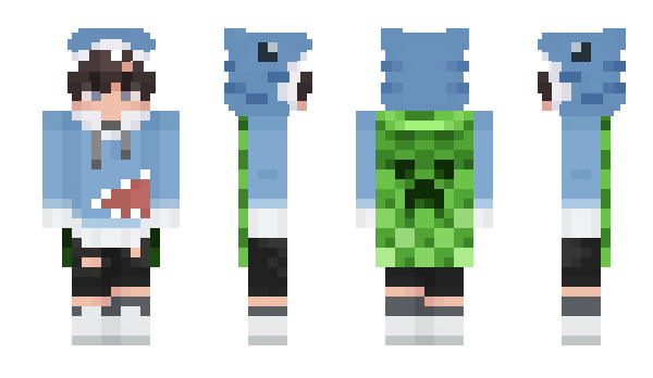 Minecraft skin SharkMCVN