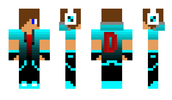 Minecraft skin Dragomar