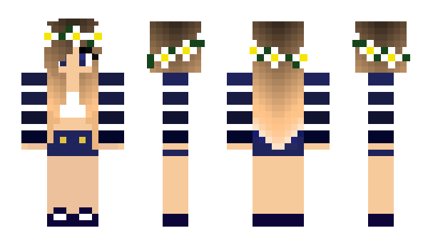 Minecraft skin KellyMinecraft