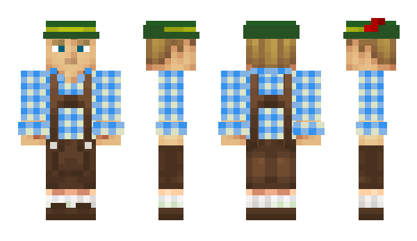 Minecraft скін по ніку Reincke