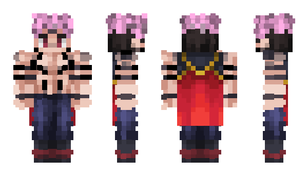 Minecraft skin Sukuna_pvp
