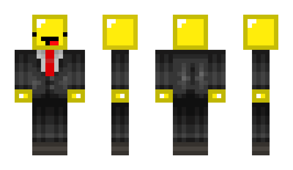 Minecraft skin GoldYT