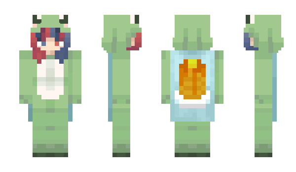 Minecraft skin Froggay
