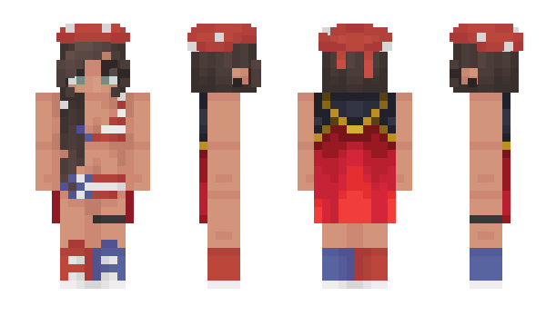 Minecraft skin BabaZKolacima