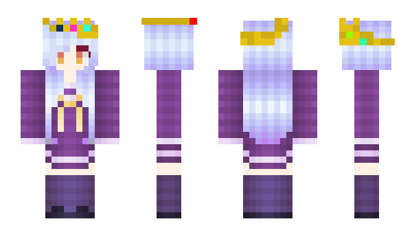 Minecraft skin shiro_tw