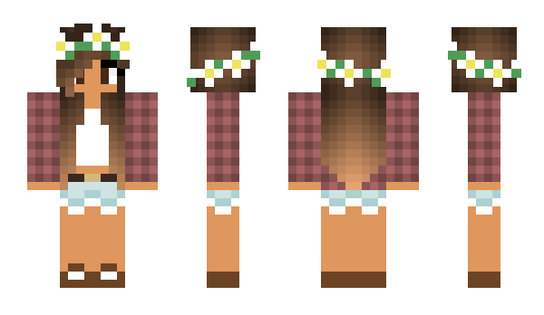 Minecraft skin X_bella_X