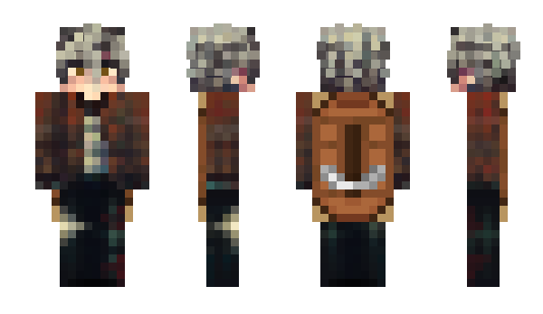 Minecraft skin ascdxnt