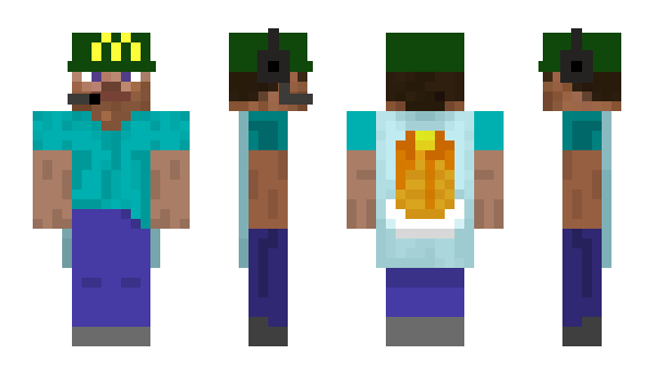 Minecraft скин по нику guun2pit