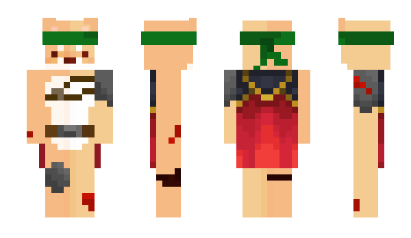 Minecraft skin dogbones