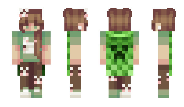 Minecraft skin Moritia