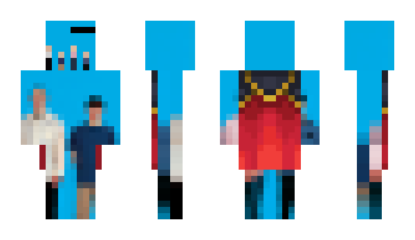 Minecraft skin bipanic